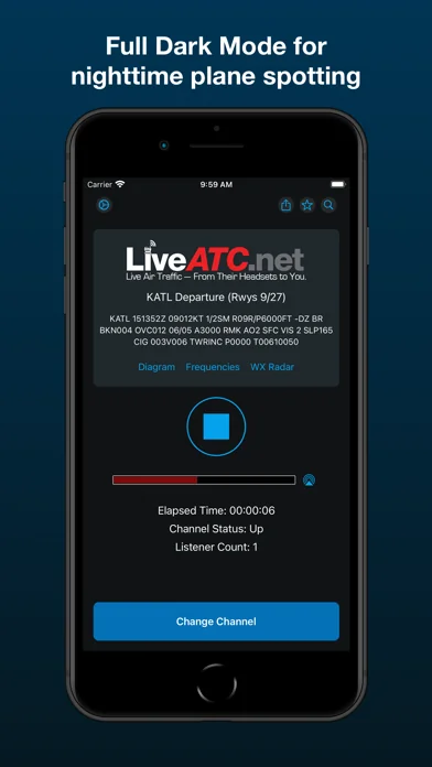 LiveATC Air Radio screenshot 4