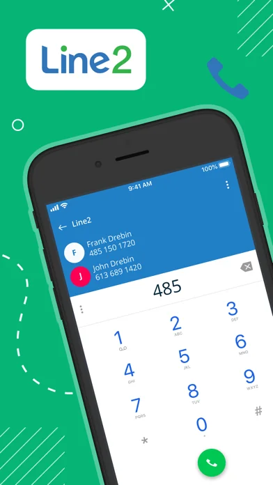 Line2 - Second Phone Number screenshot 1