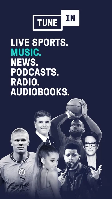 TuneIn Radio: Music & Sports screenshot 2