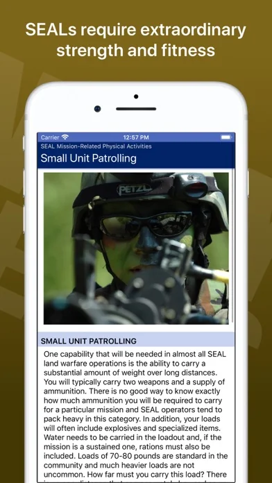 Navy SEAL Fitness screenshot 2