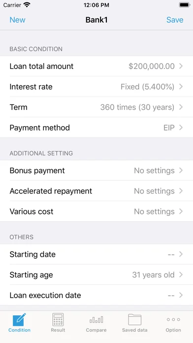 iLoan Calc (Loan calculator)