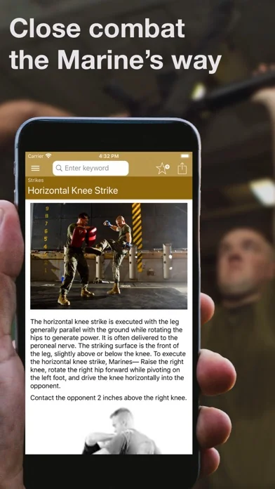 Marine Martial Arts screenshot 1