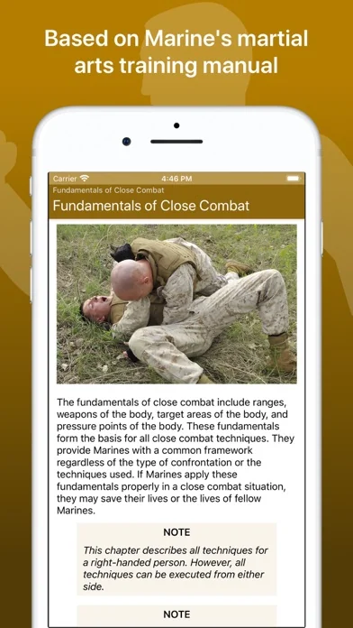 Marine Martial Arts screenshot 2