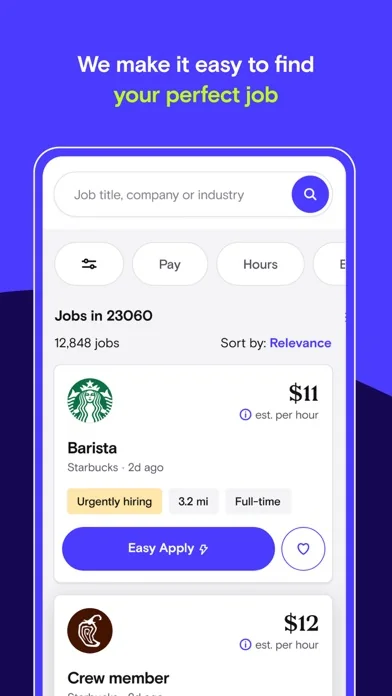 Snagajob - Jobs Hiring Now screenshot 1