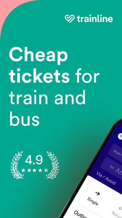 Trainline: Cheap Train Tickets
