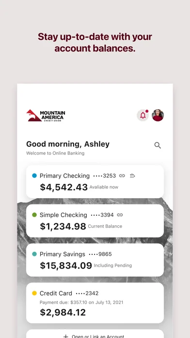 Mountain America CU screenshot 2