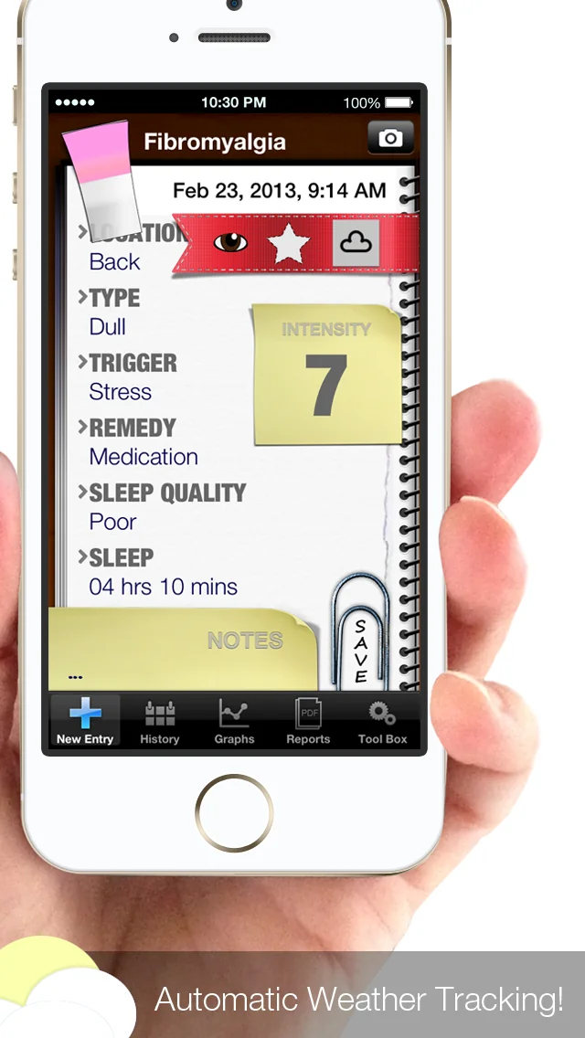 My Pain Diary: Chronic Pain & Symptom Tracker screenshot 3
