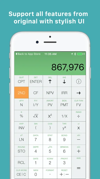 BA Financial Calculator Pro screenshot 1