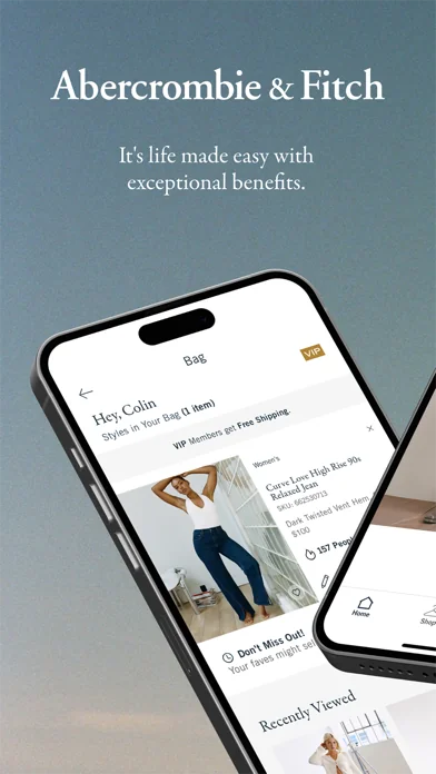 Abercrombie & Fitch screenshot 1