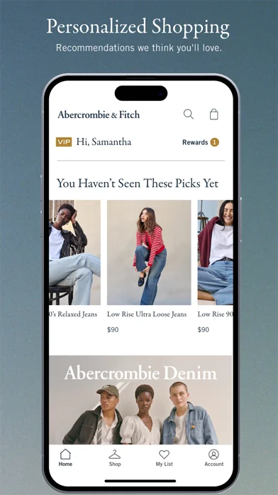 Abercrombie & Fitch screenshot 3