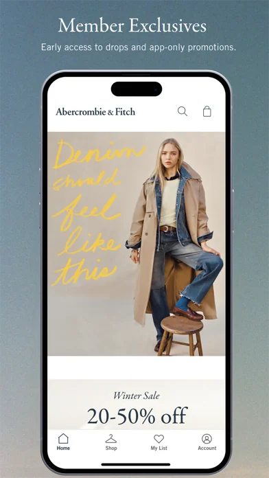 Abercrombie & Fitch screenshot 4