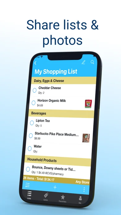 Grocery Pal (List & Savings) screenshot 1