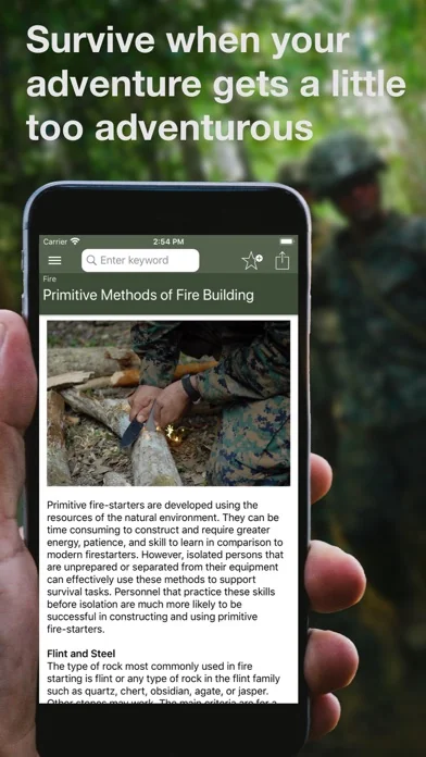 Army Survival Skills