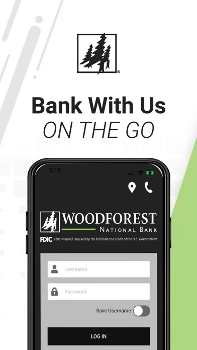 Woodforest Mobile Banking screenshot 1