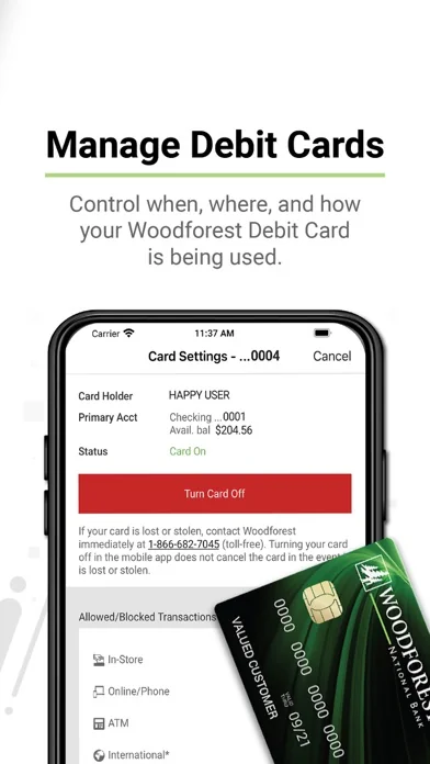 Woodforest Mobile Banking screenshot 4