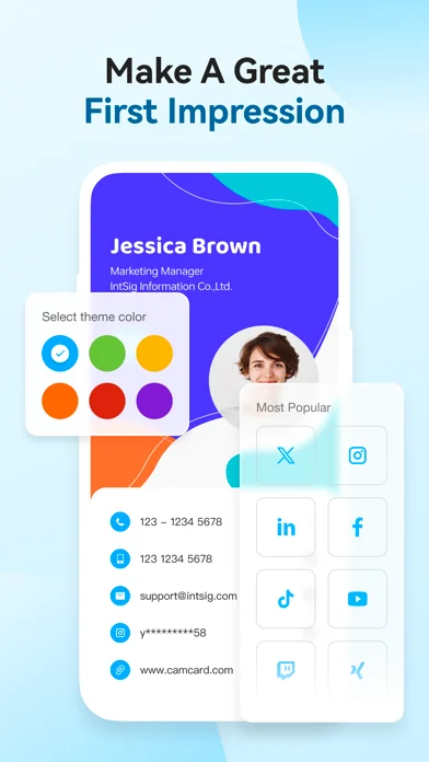 CamCard KI Assistent screenshot 2