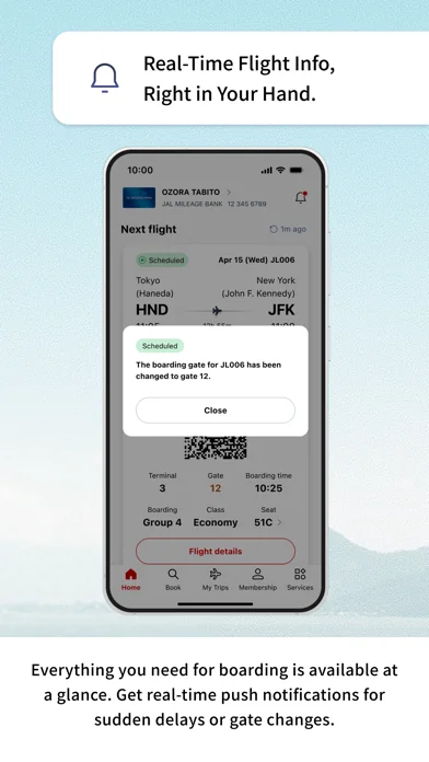 Japan Airlines screenshot 4