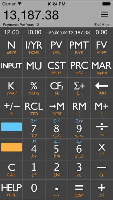10bii Financial Calculator screenshot 1