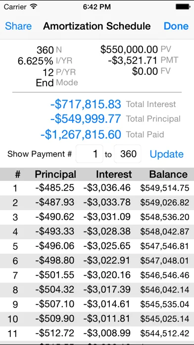 10bii Financial Calculator screenshot 2