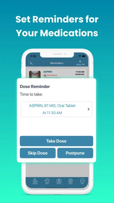 Dosecast: My Pill Reminder App screenshot 2