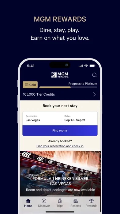 MGM Rewards screenshot 1