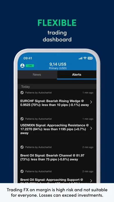 OANDA - Forex and CFD trading screenshot 2