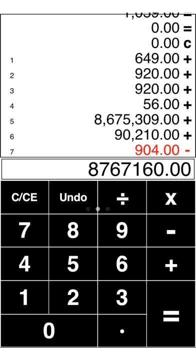 Adding Tape Printing Calculator with virtual tape screenshot 1
