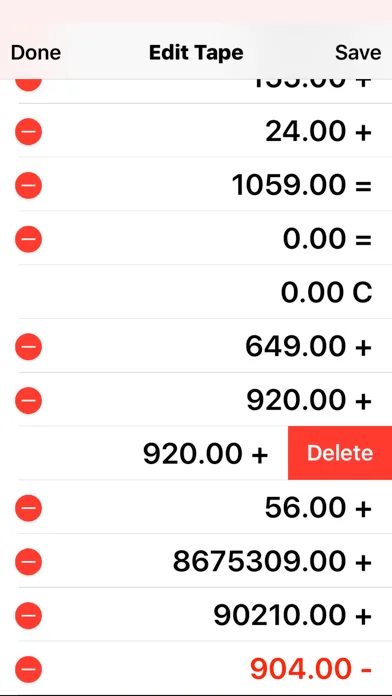 Adding Tape Printing Calculator with virtual tape screenshot 2
