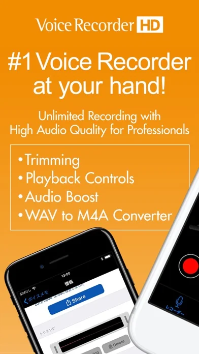 Voice Recorder HD screenshot 1