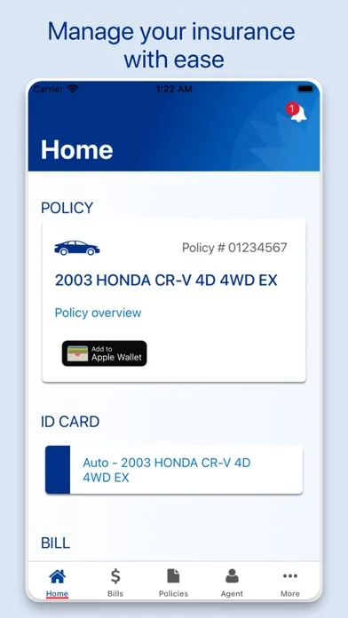 Farmers Insurance Mobile screenshot 1