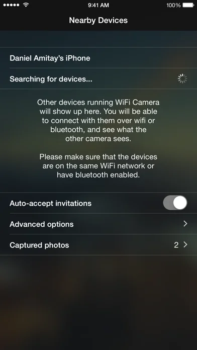 WiFi Camera - Remote iPhones