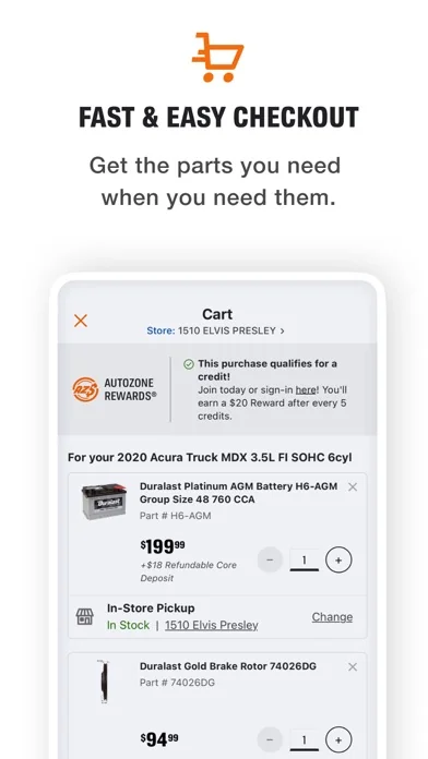 AutoZone Auto Parts & Repair screenshot 3