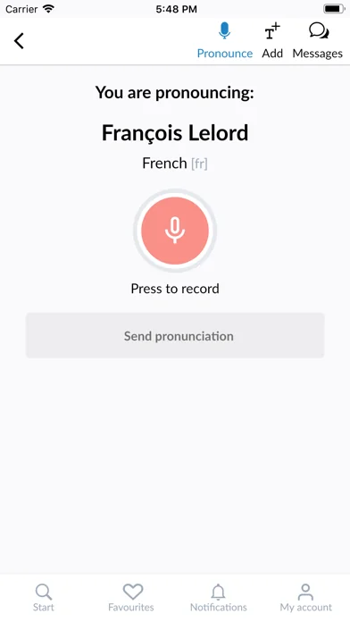 Forvo Pronunciation screenshot 4