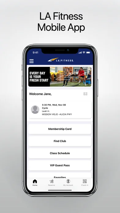 LA Fitness Mobile screenshot 1