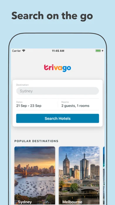 trivago: Hotels vergleichen