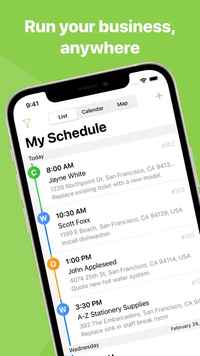 ServiceM8 - Job Management App