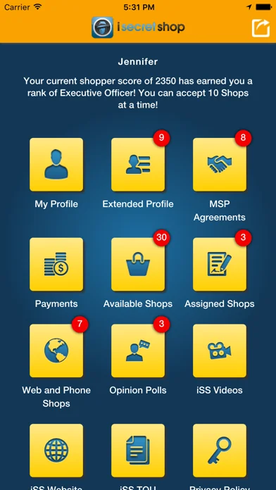 iSecretShop - Mystery Shopping screenshot 2