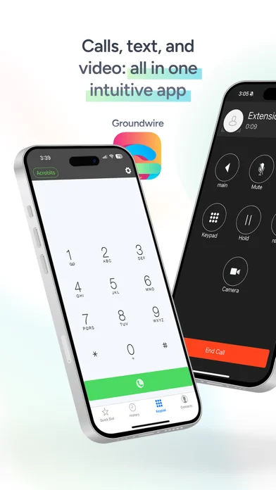 Groundwire: VoIP SIP Softphone screenshot 1