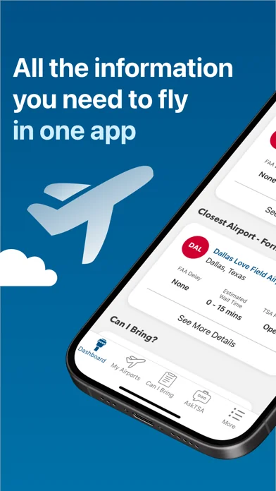 MyTSA screenshot 1