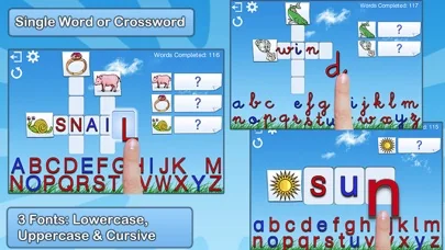 Montessori Crosswords for Kids screenshot 2