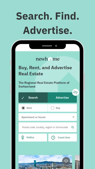 newhome - Immobilien-App