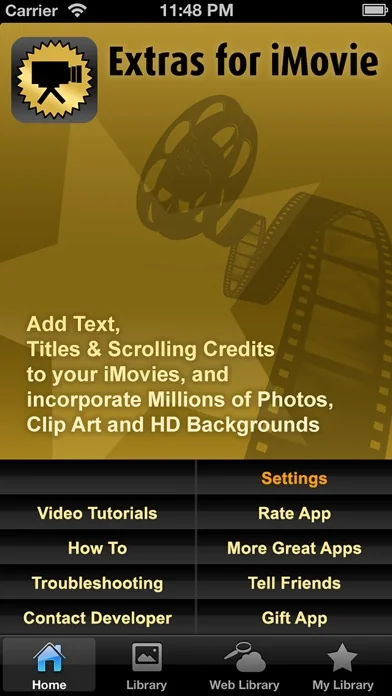 Extras for iMovie