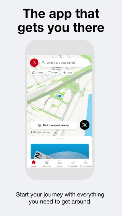 TMB App (Metro Bus Barcelona) screenshot 2
