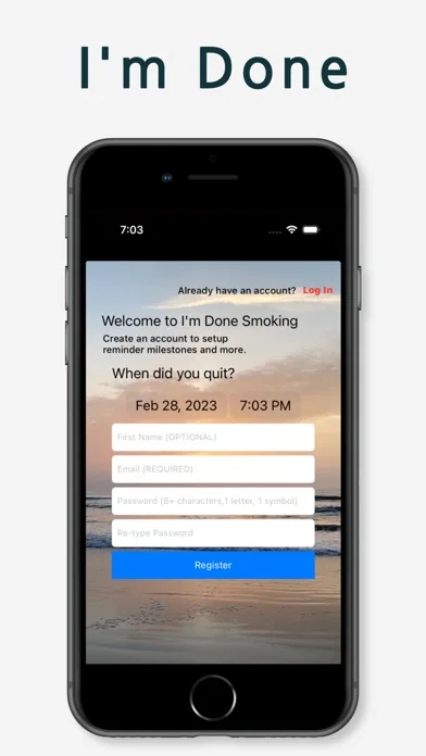 I'm Done! - Smoking Counter