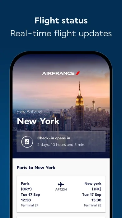 Air France - Flugbuchung screenshot 2