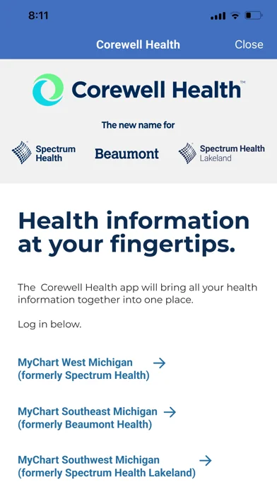 Corewell Health App