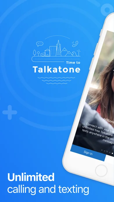 Talkatone: WiFi Text & Calls screenshot 1