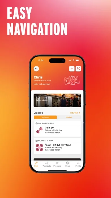 Crunch Fitness screenshot 1