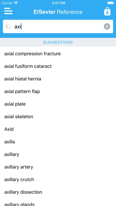 Dorland’s Medical Dictionary screenshot 2