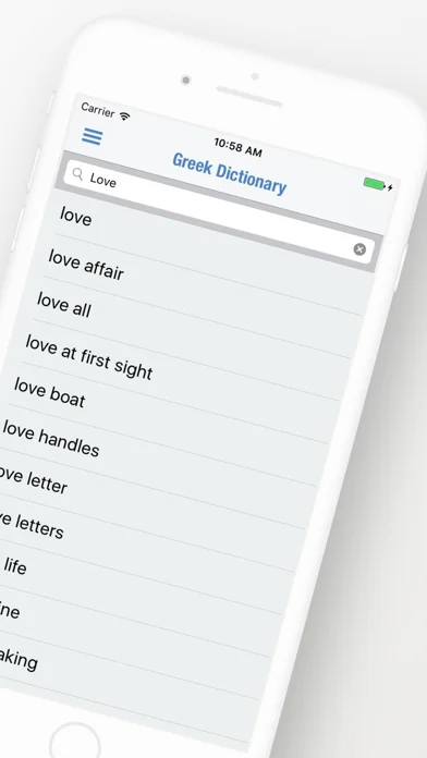 Greek Dictionary + screenshot 2
